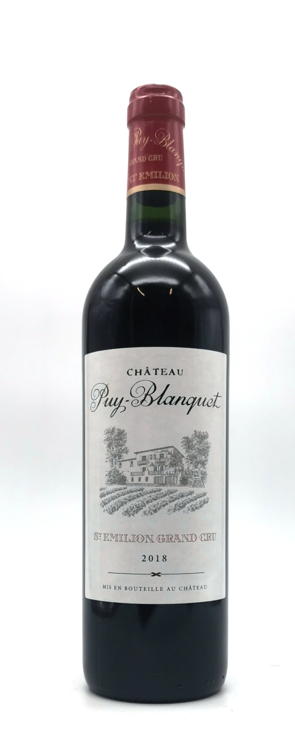 chateau puy blanquet 2018 bordeaux saint emillion grand cru