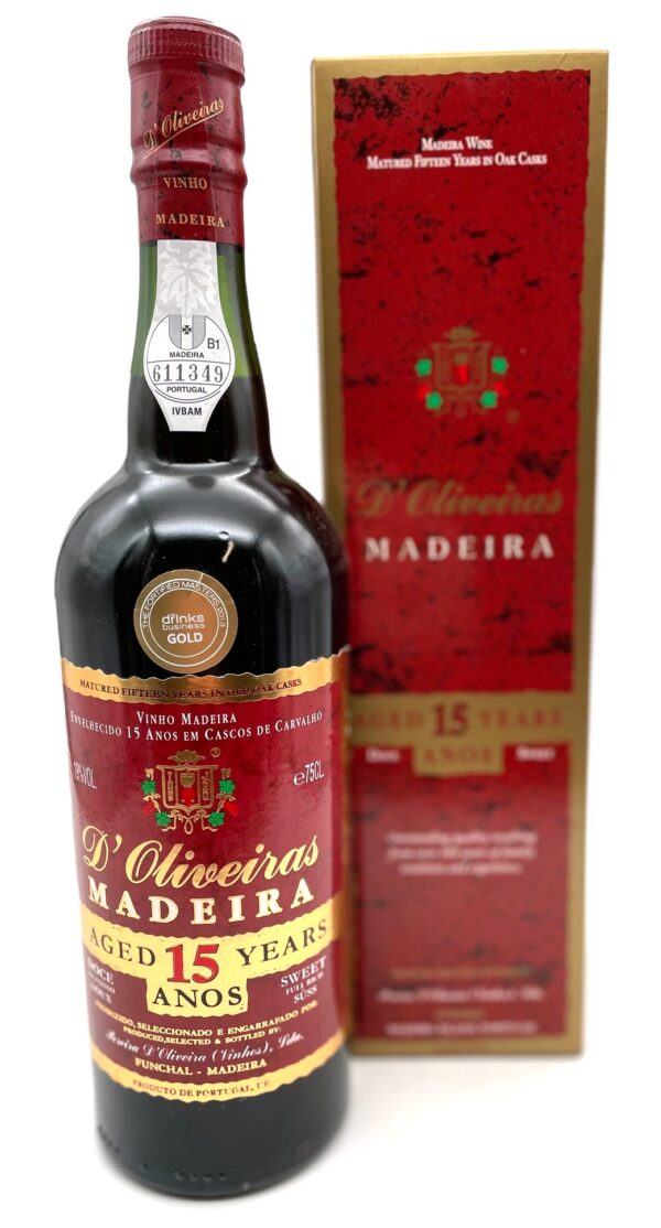 madeira d'oliveiras sweet 15 year old